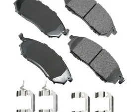 Akebono ProACT Ultra Premium Ceramic Disc Brake Pad Kit ACT888B - Universal Fitment
