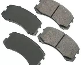 Akebono ProACT Ultra Premium Ceramic Disc Brake Pad Kit - Universal Fitment, OE-Validated