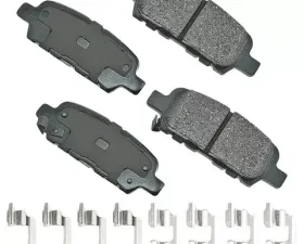 Akebono ProACT Ultra Premium Ceramic Disc Brake Pad Kit ACT905A - Universal Fitment