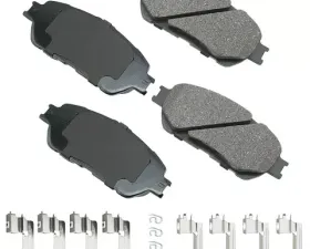 Akebono ProACT Ultra Premium Ceramic Disc Brake Pad Kit - Universal Fitment, OE-Validated