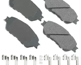 Akebono ProACT Ultra Premium Ceramic Disc Brake Pad Kit - Universal Fitment