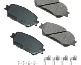 Akebono ProACT Ultra Premium Ceramic Disc Brake Pad Kit - Universal Fitment, OE-Validated