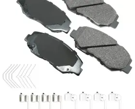Akebono ProACT Ultra Premium Ceramic Disc Brake Pad Kit ACT914A - Universal Fitment