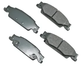 Akebono ProACT Ultra Premium Ceramic Disc Brake Pad Kit - Universal Fitment, OE-Validated