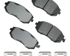 Akebono ProACT Ultra Premium Ceramic Disc Brake Pad Kit ACT929A - Universal Fitment