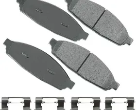 Akebono ProACT Ultra Premium Ceramic Disc Brake Pad Kit - Universal Fitment