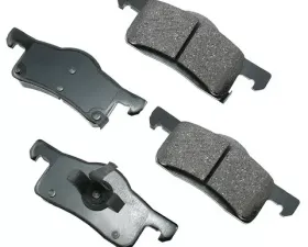 Akebono ProACT Ultra Premium Ceramic Disc Brake Pad Kit - Universal Fitment