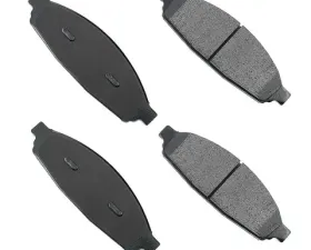 Akebono ProACT Ultra Premium Ceramic Disc Brake Pad Kit - Universal Fitment, OE-Validated