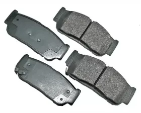 Akebono ProACT Ultra Premium Ceramic Disc Brake Pad Kit - Universal Fitment, OE-Validated