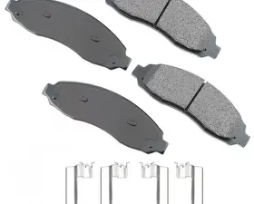 Akebono ProACT Ultra Premium Ceramic Disc Brake Pad Kit - Universal Fitment, OE-Validated