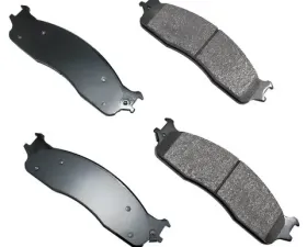 Akebono ProACT Ultra Premium Ceramic Disc Brake Pad Kit - Universal Fitment, OE-Validated