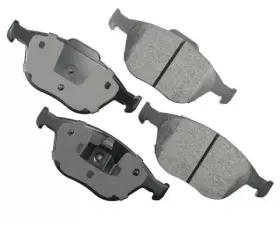 Akebono ProACT Ultra Premium Ceramic Disc Brake Pad Kit - Universal Fitment, OE-Validated