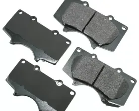 Akebono ProACT Ultra Premium Ceramic Disc Brake Pad Kit - Universal Fitment, OE-Validated