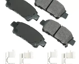 Akebono ProACT Ultra Premium Ceramic Disc Brake Pad Kit ACT995A - Universal Fitment