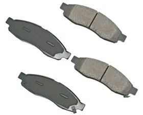 Akebono Performance Ultra Premium Ceramic Disc Brake Pad Kit ASP1015 - Universal Fitment