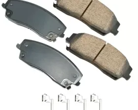 Akebono Performance Ultra Premium Ceramic Disc Brake Pad Kit - Universal Fitment, ASP1056