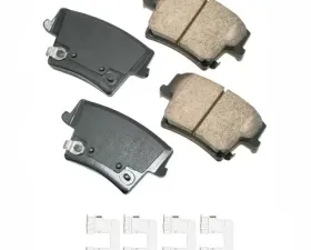 Akebono Performance Ultra Premium Ceramic Disc Brake Pad Kit - Universal Fitment