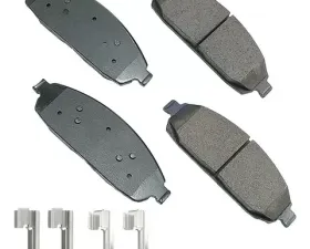 Akebono Performance Ultra Premium Ceramic Disc Brake Pad Kit ASP1080A - Universal Fitment
