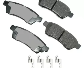 Akebono Performance Ultra Premium Ceramic Disc Brake Pad Kit ASP1100A - Universal Fitment
