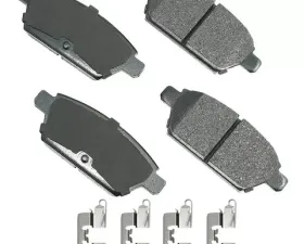 Akebono Performance Ultra Premium Ceramic Disc Brake Pad Kit ASP1161A - Universal Fitment