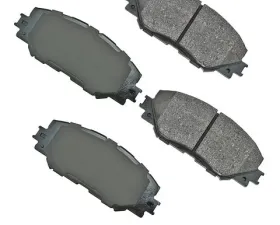 Akebono Performance Ultra Premium Ceramic Disc Brake Pad Kit ASP1210A - Universal Fit