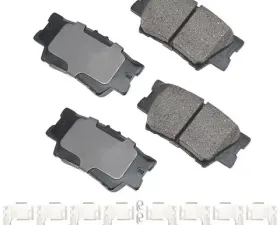 Akebono Performance Ultra Premium Ceramic Disc Brake Pad Kit ASP1212A - Universal Fit