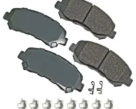 Akebono Performance Ultra Premium Ceramic Disc Brake Pad Kit ASP1338B - Universal Fit