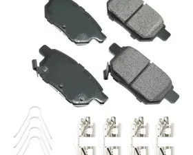 Akebono Performance Ultra Premium Ceramic Disc Brake Pad Kit ASP1354B - Universal Fitment