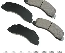 Akebono Performance Ultra Premium Ceramic Disc Brake Pad Kit ASP1414A - Universal Fit