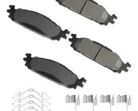 Akebono Performance Ultra Premium Ceramic Disc Brake Pad Kit - Universal Fitment, ASP1508A