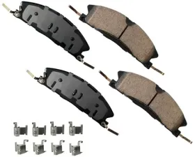 Akebono Performance Ultra Premium Ceramic Disc Brake Pad Kit ASP1611A - Universal Fitment
