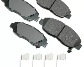 Akebono Performance Ultra Premium Ceramic Disc Brake Pad Kit ASP465C - Universal Fitment