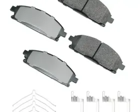 Akebono Performance Ultra Premium Ceramic Disc Brake Pad Kit - Universal Fitment, ASP691B