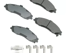 Akebono Performance Ultra Premium Ceramic Disc Brake Pad Kit ASP731A - Universal Fitment