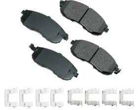 Akebono Performance Ultra Premium Ceramic Disc Brake Pad Kit ASP815A - Universal Fitment