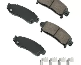Akebono Performance Ultra Premium Ceramic Disc Brake Pad Kit ASP883A - Universal Fitment