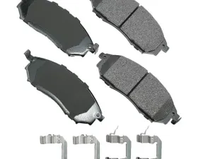 Akebono Performance Ultra Premium Ceramic Disc Brake Pad Kit ASP888A - Universal Fitment