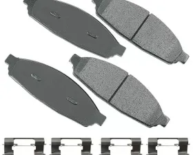 Akebono Performance Ultra Premium Ceramic Disc Brake Pad Kit for Fleet and Law Enforcement