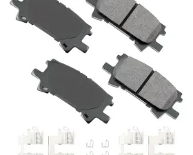 Akebono Performance Ultra Premium Ceramic Disc Brake Pad Kit ASP996A - Universal Fitment