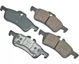 Akebono EURO Ultra Premium Ceramic Disc Brake Pad Kit Mini Cooper Rear 2002-2008