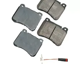 Akebono EURO Ultra Premium Ceramic Disc Brake Pad Kit Mercedes-Benz Front