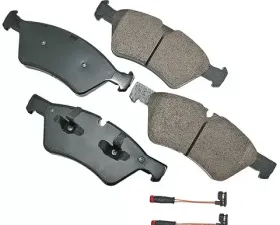 Akebono EURO Ultra Premium Ceramic Disc Brake Pad Kit for Mercedes-Benz Front 2005-2012