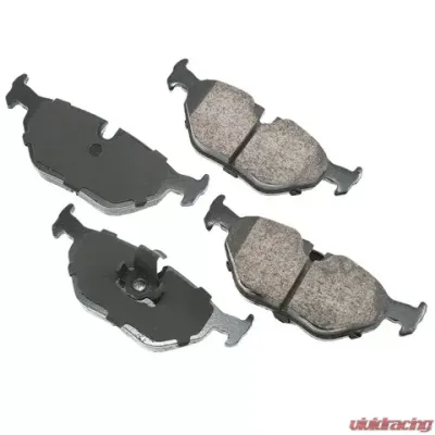 Akebono EURO Ultra Premium Ceramic Disc Brake Pad Kit BMW Rear - EUR1239