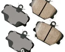 Akebono EURO Ultra Premium Ceramic Disc Brake Pad Kit for Smart Fortwo 2008-2016 Front