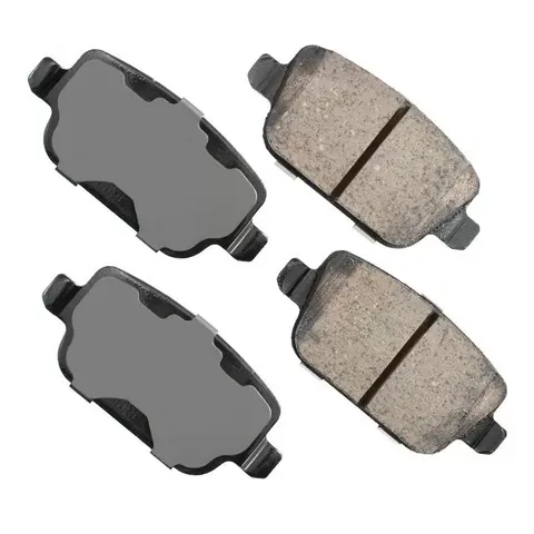 Akebono EURO Ultra Premium Ceramic Disc Brake Pad Kit Rear - EUR1314