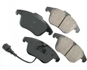 Akebono EURO Ultra Premium Ceramic Disc Brake Pad Kit Front for Audi Q3 & VW Passat/Tiguan