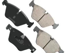 Akebono EURO Ultra Premium Ceramic Brake Pad Kit for BMW 528i Front 2011-2016