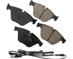 Akebono EURO Ultra Premium Ceramic Disc Brake Pad Kit for BMW Front 2011-2018