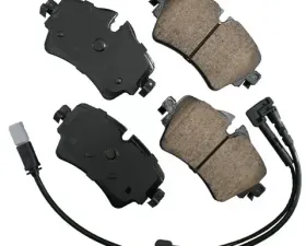 Akebono EURO Ultra Premium Ceramic Disc Brake Pad Kit for Mini Cooper 2014-2019, S 2020