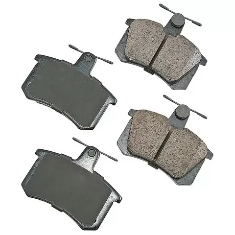 Akebono EURO Ultra Premium Ceramic Disc Brake Pad Kit Audi Rear - EUR228